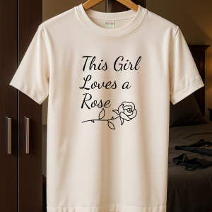 "Rose" Glow Tee